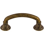 Top Knobs Lund 3 Inch Center to Center Handle Cabinet Pull from the Edwardian Collection German Bronze