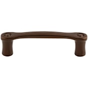 Top Knobs Link 3 Inch Center to Center Handle Cabinet Pull from the Edwardian Collection Oil Rubbed Bronze