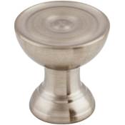 Top Knobs Stainless Steel 1 Inch Mushroom Cabinet Knob from the Stainless II Collection Brushed Stainless Steel