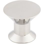 Top Knobs Stainless Steel 1-3/16 Inch Mushroom Cabinet Knob from the Stainless II Collection Polished Stainless Steel