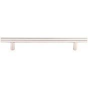 Top Knobs Solid 6-5/16 Inch Center to Center Bar Cabinet Pull from the Stainless Collection Stainless Steel