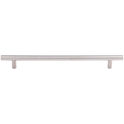 Top Knobs Solid 8-13/16 Inch Center to Center Bar Cabinet Pull from the Stainless Collection Stainless Steel