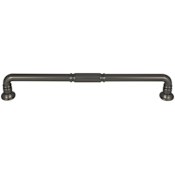 Top Knobs Kent 12 Inch Center to Center Appliance Pull Ash Grey