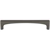 Top Knobs Riverside 5-1/16 Inch Center to Center Handle Cabinet Pull Ash Grey