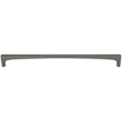 Top Knobs Riverside 12 Inch Center to Center Handle Cabinet Pull Ash Grey