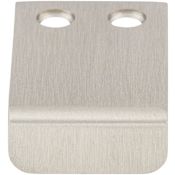Top Knobs Tab 1 Inch Long Finger Cabinet Pull from the Additions Collection Brushed Satin Nickel