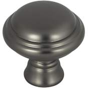 Top Knobs Grace 1-1/4 Inch Mushroom Cabinet Knob from the Henderson Collection Ash Grey