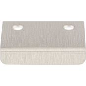 Top Knobs Tab 2 Inch Long Finger Cabinet Pull from the Additions Collection Brushed Satin Nickel