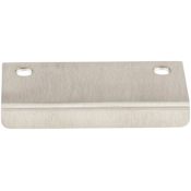 Top Knobs Tab 3 Inch Long Finger Cabinet Pull from the Additions Collection Brushed Satin Nickel