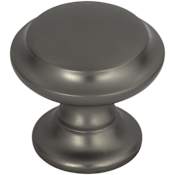 Top Knobs Grace 1-1/4 Inch Mushroom Cabinet Knob from the Barrow Collection Ash Grey