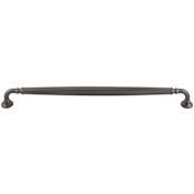 Top Knobs Barrow 12 Inch Center to Center Handle Cabinet Pull Ash Grey