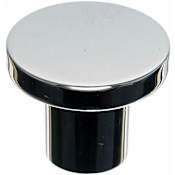 Top Knobs Tab 1-3/8 Inch Mushroom Cabinet Knob from the Additions Collection Polished Chrome