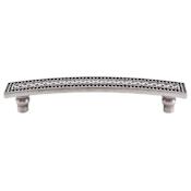 Top Knobs Trevi 5 Inch (128 mm) Center to Center Bar Cabinet Pull from the Trevi Series - 10 Pack Antique Pewter