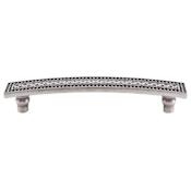 Top Knobs Trevi 5 Inch Center to Center Bar Cabinet Pull from the Trevi Collection Antique Pewter
