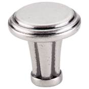 Top Knobs Luxor 1-1/4 Inch Mushroom Cabinet Knob from the Luxor Collection Antique Pewter