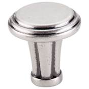 Top Knobs Luxor 1-1/4 Inch Mushroom Cabinet Knob from the Luxor Collection Antique Pewter