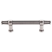 Top Knobs Luxor 3-3/4 Inch Center to Center Bar Cabinet Pull from the Luxor Series - 10 Pack Antique Pewter