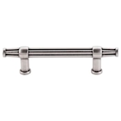 Top Knobs Luxor 3-3/4 Inch Center to Center Bar Cabinet Pull from the Luxor Collection Antique Pewter