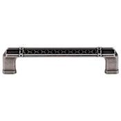 Top Knobs Tower Bridge 5 Inch (128 mm) Center to Center Handle Cabinet Pull from the Tower Bridge Series - 10 Pack Antique Pewter