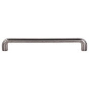 Top Knobs Victoria Falls 8 Inch Center to Center Handle Cabinet Pull from the Victoria Falls Collection Antique Pewter
