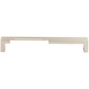Top Knobs Modern Metro 7 Inch Center to Center Handle Cabinet Pull from the Sanctuary II Collection Brushed Satin Nickel