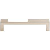 Top Knobs Modern Metro 5 Inch Center to Center Handle Cabinet Pull from the Sanctuary II Collection Brushed Satin Nickel