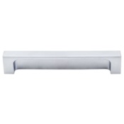 Top Knobs Modern Metro 5 Inch (128 mm) Center to Center Cup Cabinet Pull from the Sanctuary II Series - 10 Pack Aluminum