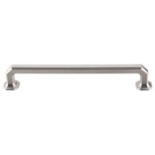 Top Knobs Emerald 7 Inch Center to Center Handle Cabinet Pull from the Chareau Series - 10 Pack Brushed Satin Nickel