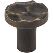 Top Knobs Cobblestone 1-1/8 Inch Mushroom Cabinet Knob Antique Brass