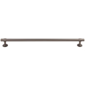 Top Knobs Ellis 12 Inch Center to Center Bar Cabinet Pull Ash Gray