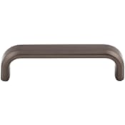 Top Knobs Telfair 3-3/4 Inch Center to Center Handle Cabinet Pull Ash Gray