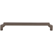 Top Knobs Davenport 7-9/16 Inch Center to Center Handle Cabinet Pull Ash Gray
