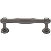 Top Knobs Ulster 3-3/4 Inch Center to Center Bar Cabinet Pull Ash Gray