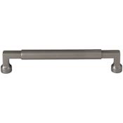 Top Knobs Cumberland 6-5/16 Inch Center to Center Handle Cabinet Pull Ash Gray