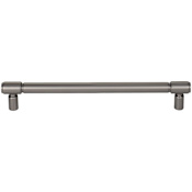 Top Knobs Clarence 7-9/16 Inch Center to Center Bar Cabinet Pull Ash Gray