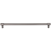 Top Knobs Clarence 12 Inch Center to Center Bar Cabinet Pull Ash Gray