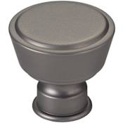 Top Knobs Ormonde 1-3/8 Inch Mushroom Cabinet Knob Ash Gray