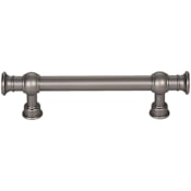 Top Knobs Ormonde 3-3/4 Inch Center to Center Bar Cabinet Pull Ash Gray