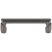 Top Knobs Florham 3-3/4 Inch Center to Center Handle Cabinet Pull Ash Gray