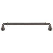 Top Knobs Cranford 8-13/16 Inch Center to Center Handle Cabinet Pull Ash Gray
