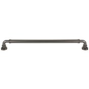 Top Knobs Cranford 18 Inch Center to Center Handle Appliance Pull Ash Gray