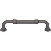 Top Knobs Holden 5-1/16 Inch Center to Center Bar Cabinet Pull from the Coddington Collection Ash Gray