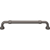 Top Knobs Holden 7-9/16 Inch Center to Center Bar Cabinet Pull from the Coddington Collection Ash Gray
