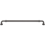 Top Knobs Holden 12 Inch Center to Center Bar Cabinet Pull from the Coddington Collection Ash Gray