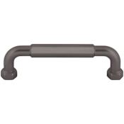 Top Knobs Dustin 3-3/4 Inch Center to Center Bar Cabinet Pull from the Coddington Collection Ash Gray