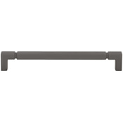 Top Knobs Langston 7-9/16 Inch Center to Center Bar Cabinet Pull from the Coddington Collection Ash Gray