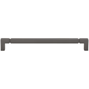 Top Knobs Langston 8-13/16 Inch Center to Center Bar Cabinet Pull from the Coddington Collection Ash Gray