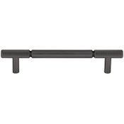 Top Knobs Prestwick 5-1/16 Inch Center to Center Bar Cabinet Pull Ash Gray