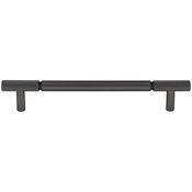 Top Knobs Prestwick 6-5/16 Inch Center to Center Bar Cabinet Pull Ash Gray
