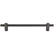Top Knobs Dempsey 12 Inch Center to Center Bar Cabinet Pull Ash Gray